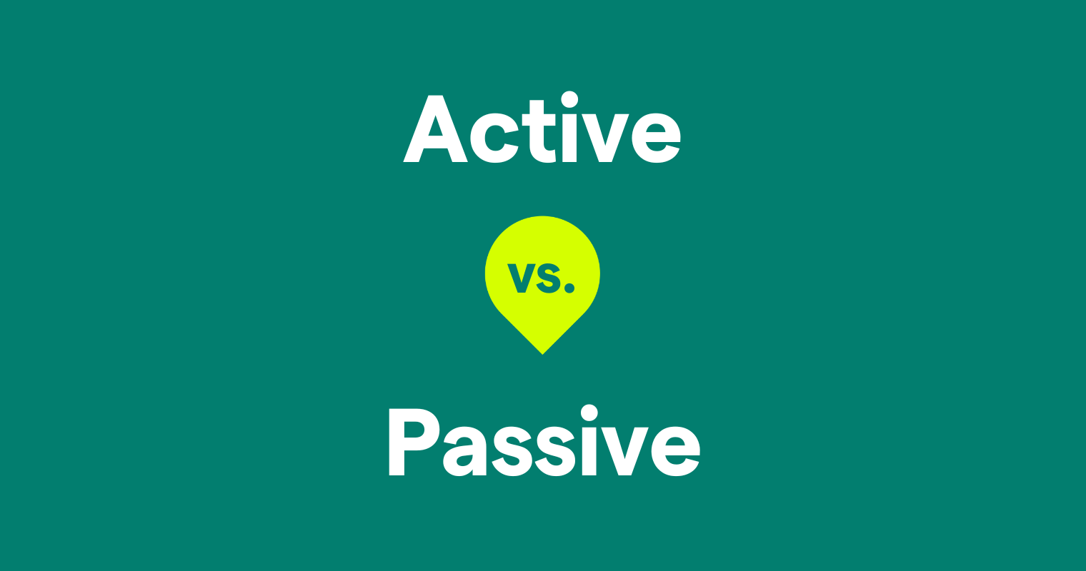 Active and Passive